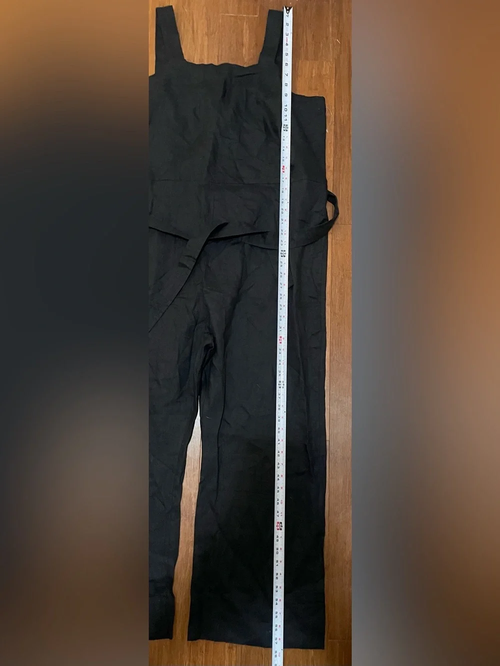 Quince overalls black